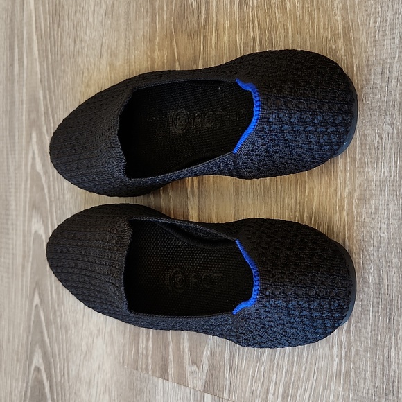 Rothy’s The Loafer in Black Honeycomb Size 6 1/2 - Picture 5 of 12